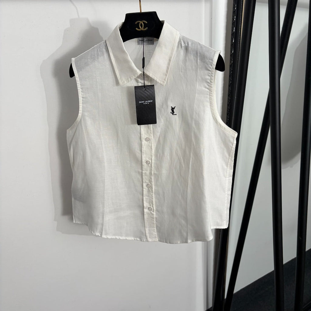 YSL 26S SLEEVELESS SHIRT 394