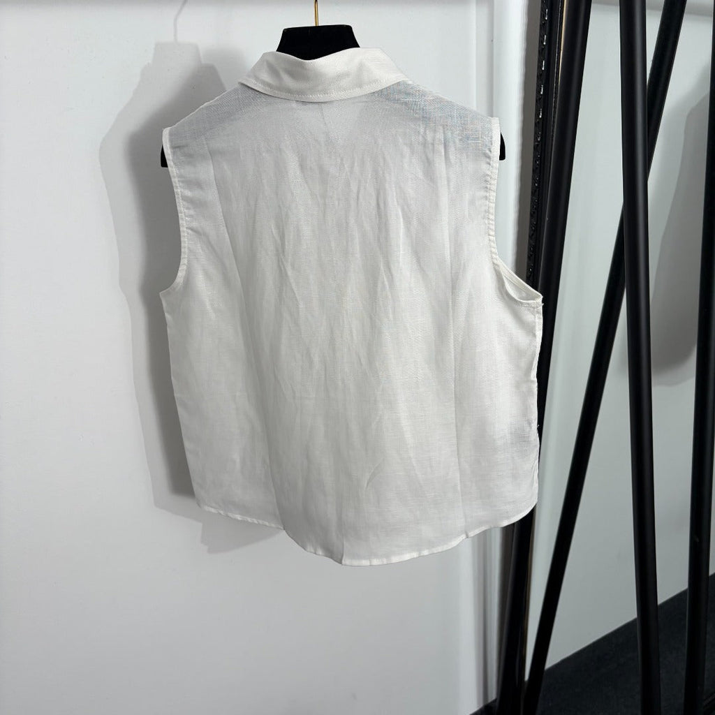 YSL 26S SLEEVELESS SHIRT 394