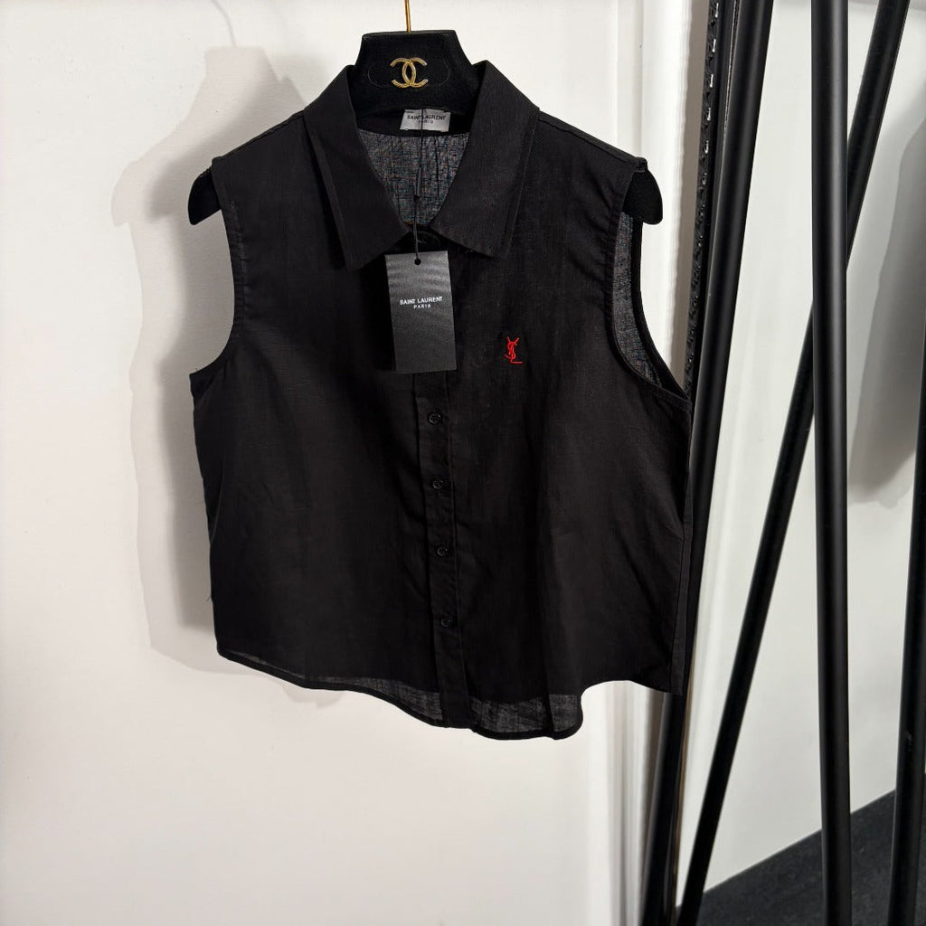 YSL 26S SLEEVELESS SHIRT 396