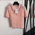 THOM 26S SHORT SLEEVE POLO KNIT TOP STYLE 260
