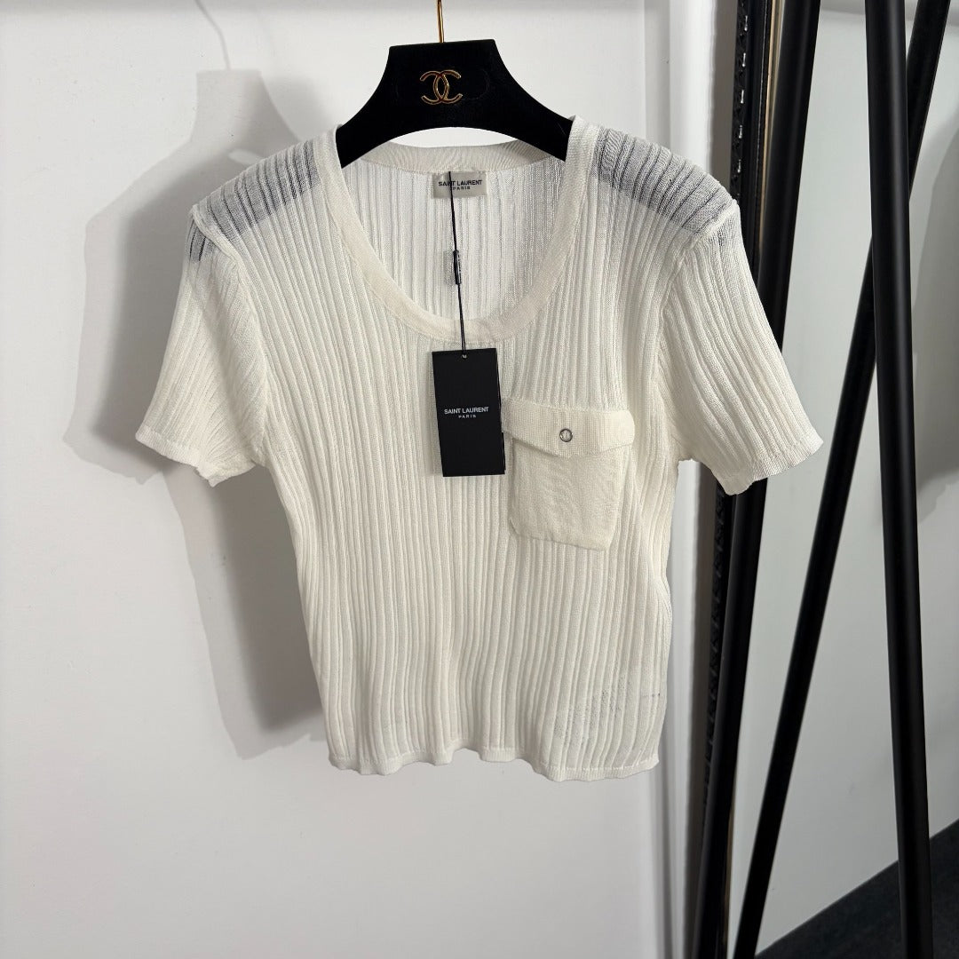 YSL 26S KNIT T-SHIRT 392