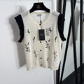 YSL 26S KNIT VEST TOP 383