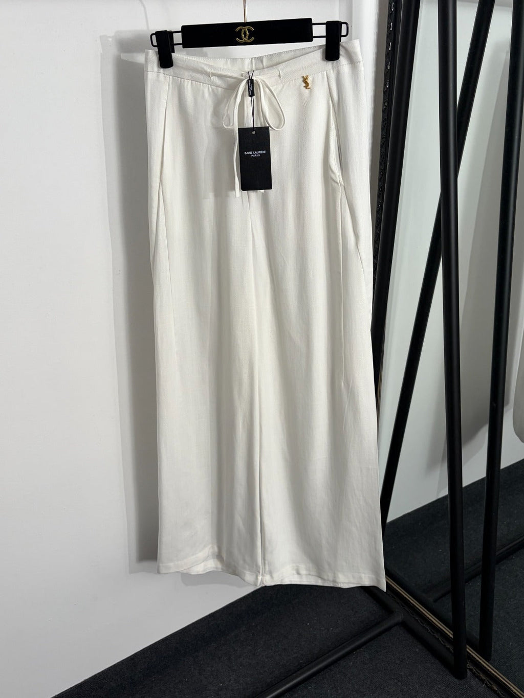 YSL 26S WIDE LEG PANTS 370