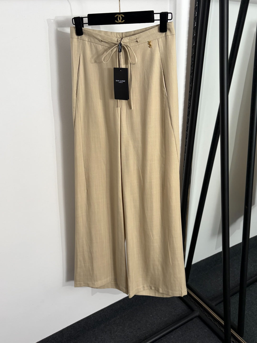 YSL 26S WIDE LEG PANTS 373