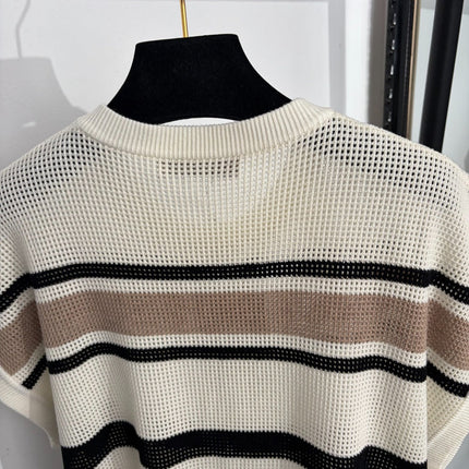MAXMARA 26S SHORT-SLEEVE KNIT TOP 365