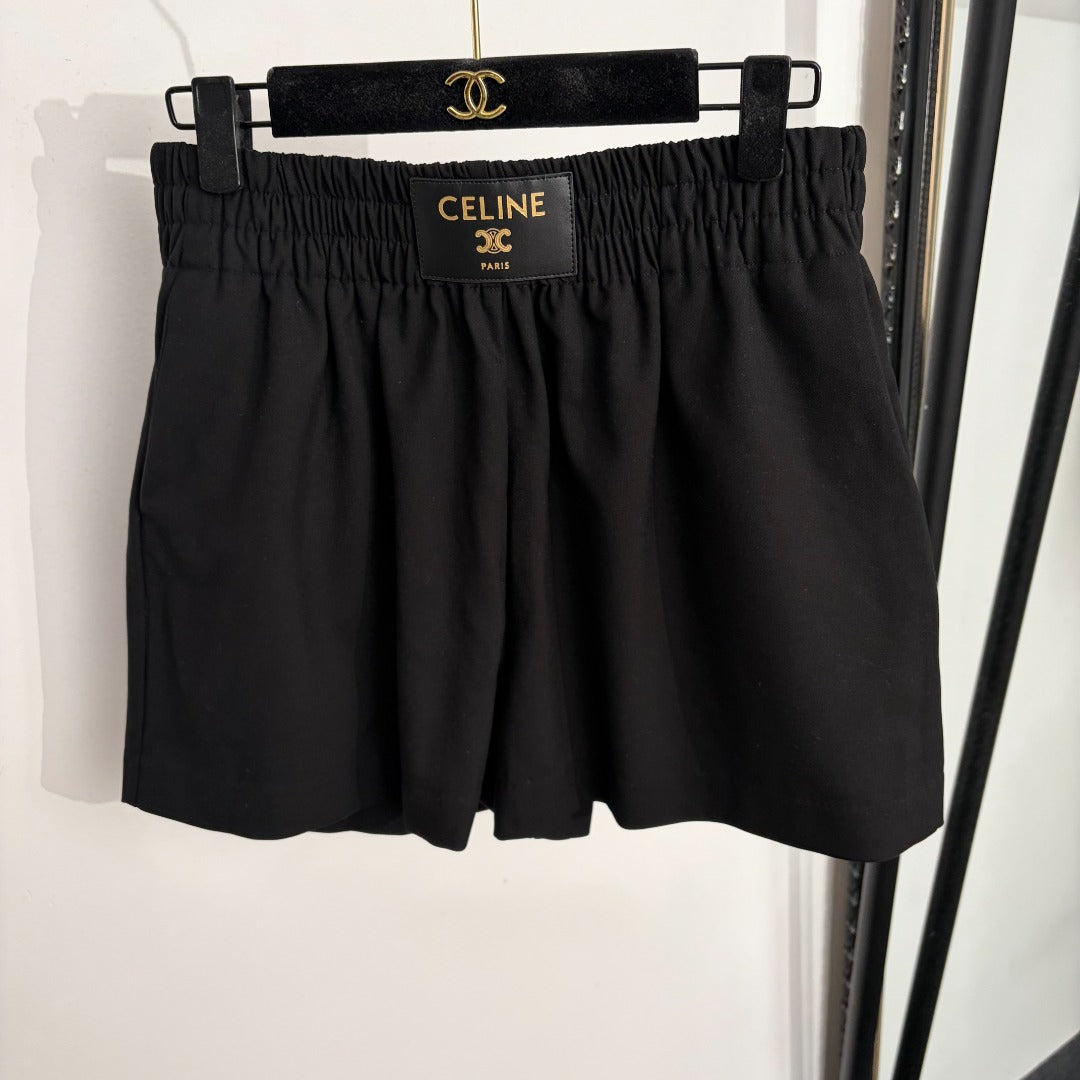 CELINE 26S ELASTIC WAIST SHORTS 426
