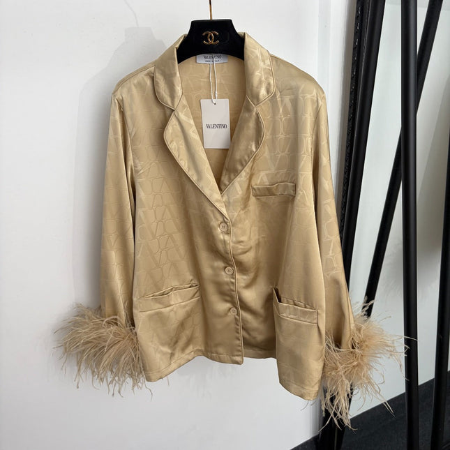 VALENTINO 26S SATIN PAJAMA SET 335