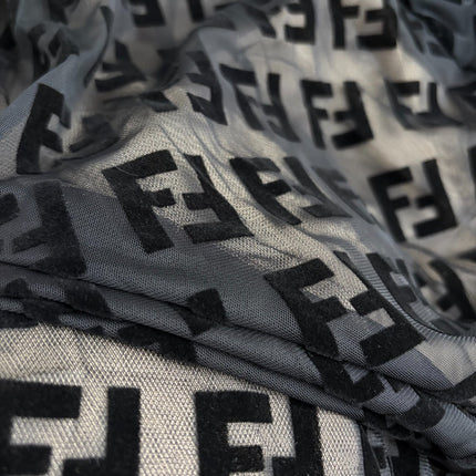 FENDI 26S BODYSUIT AND SKIRT SET 308