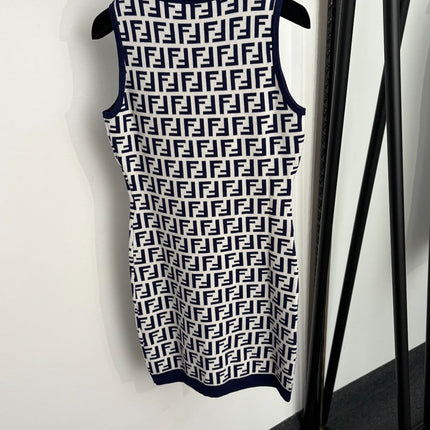 FENDI 26S SLEEVELESS KNIT DRESS 315