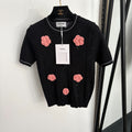 CHANEL 26S SHORT-SLEEVE KNIT TOP 1465