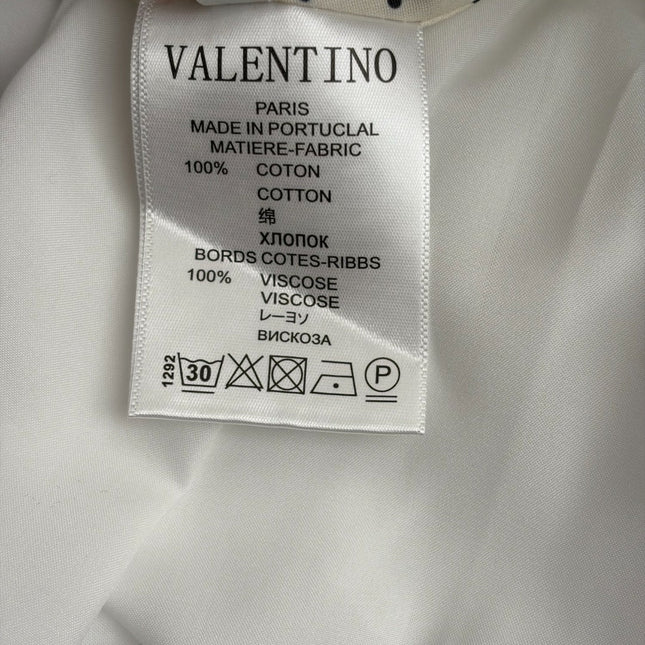 VALENTINO 26S HIGH-WAISTED PLEATED MIDI SKIRT 422