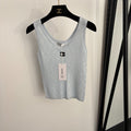 CHANEL 26S SLEEVELESS KNIT TOP 1451