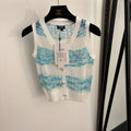 CHANEL 26S V-NECK KNIT VEST 1449