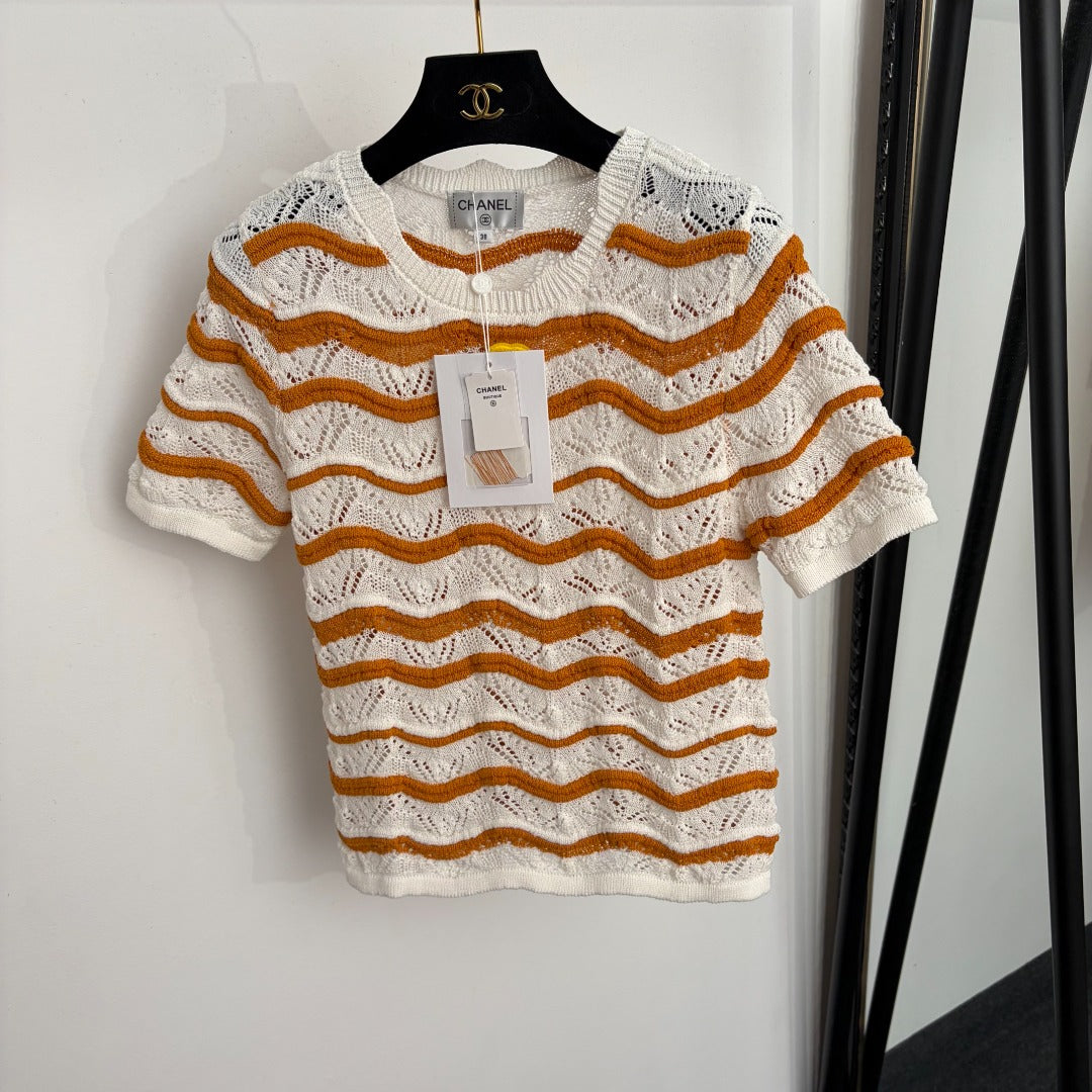 CHANEL 26S KNIT T-SHIRT 1370