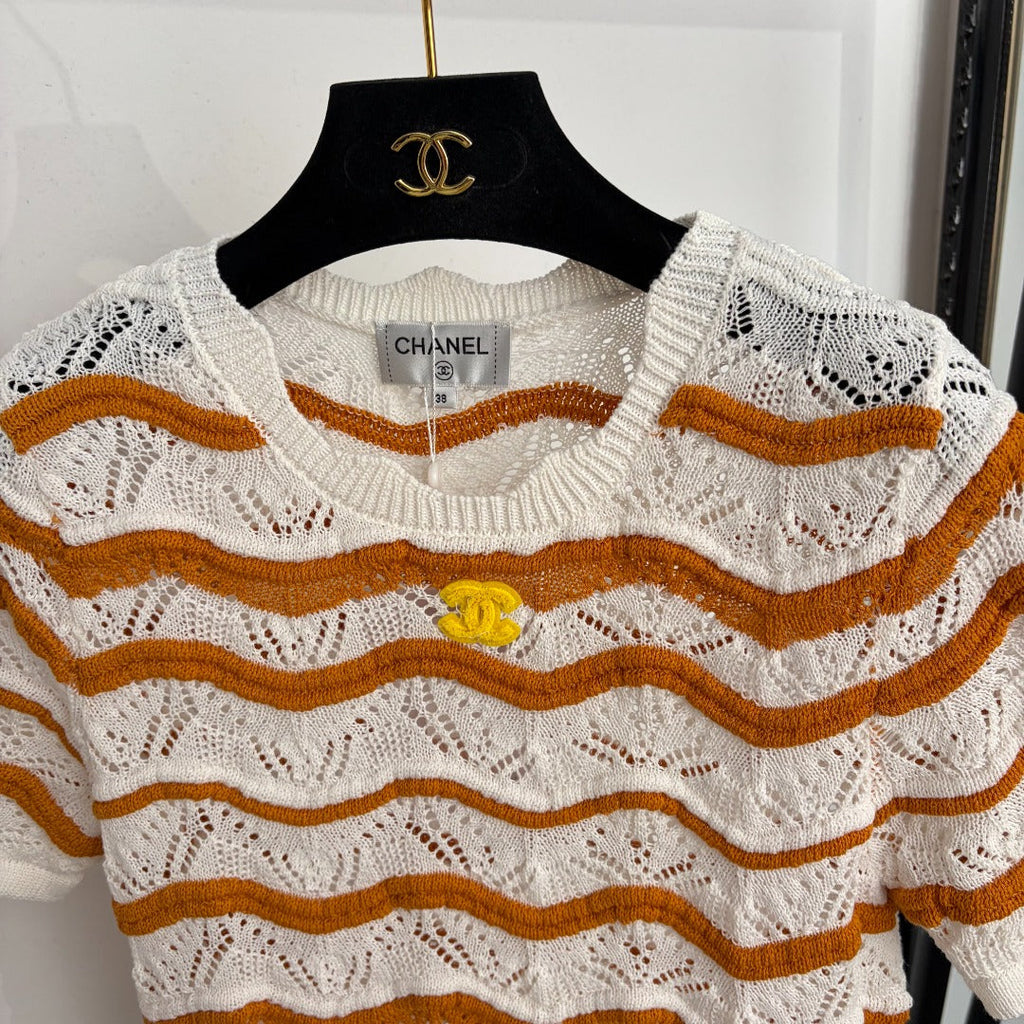 CHANEL 26S KNIT T-SHIRT 1370