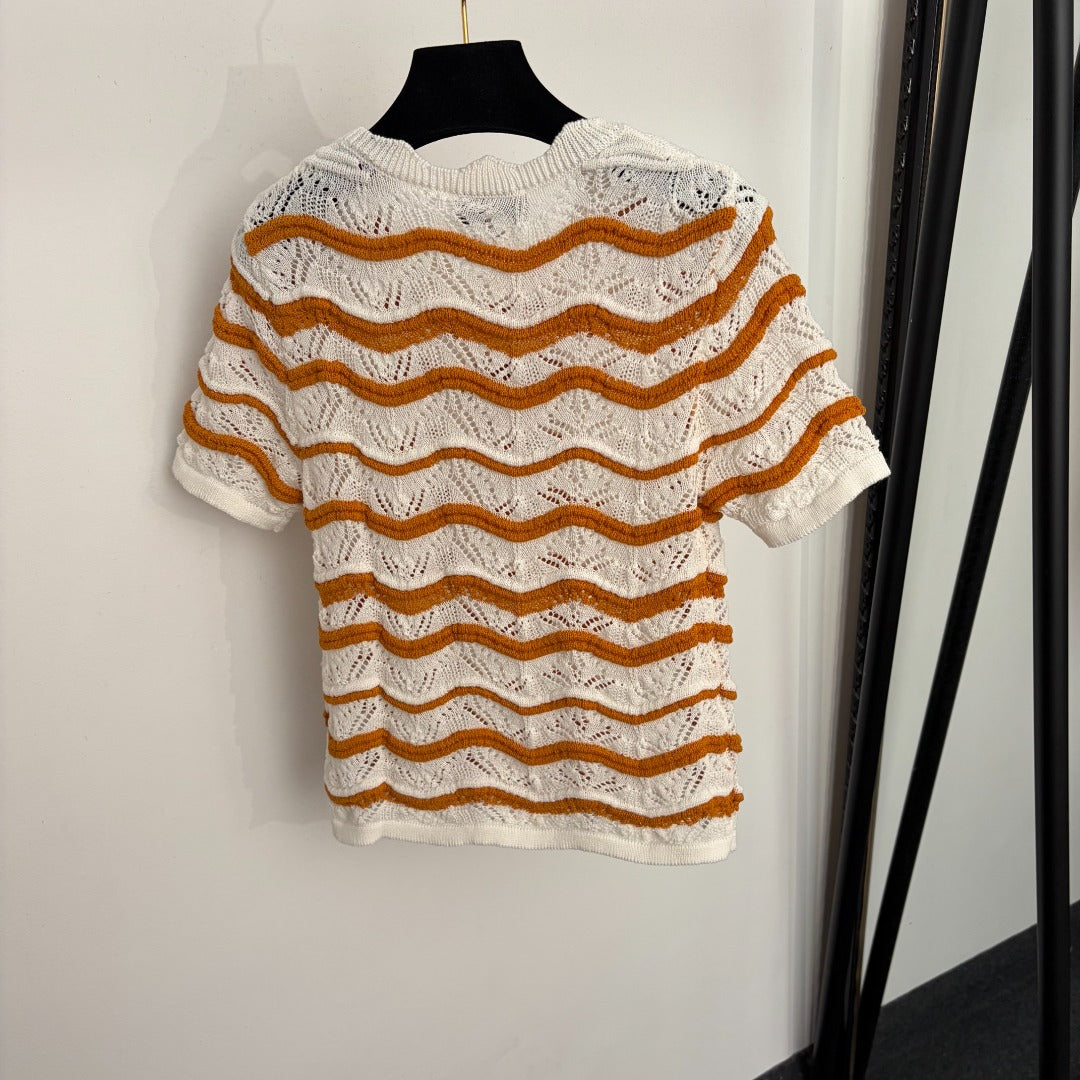 CHANEL 26S KNIT T-SHIRT 1370