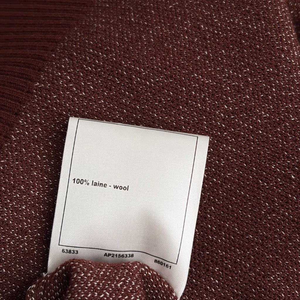 CHANEL 26S SHORT-SLEEVE POLO KNIT TOP 1365