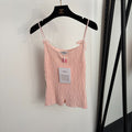 CHANEL 26S KNIT CAMISOLE TOP 1357
