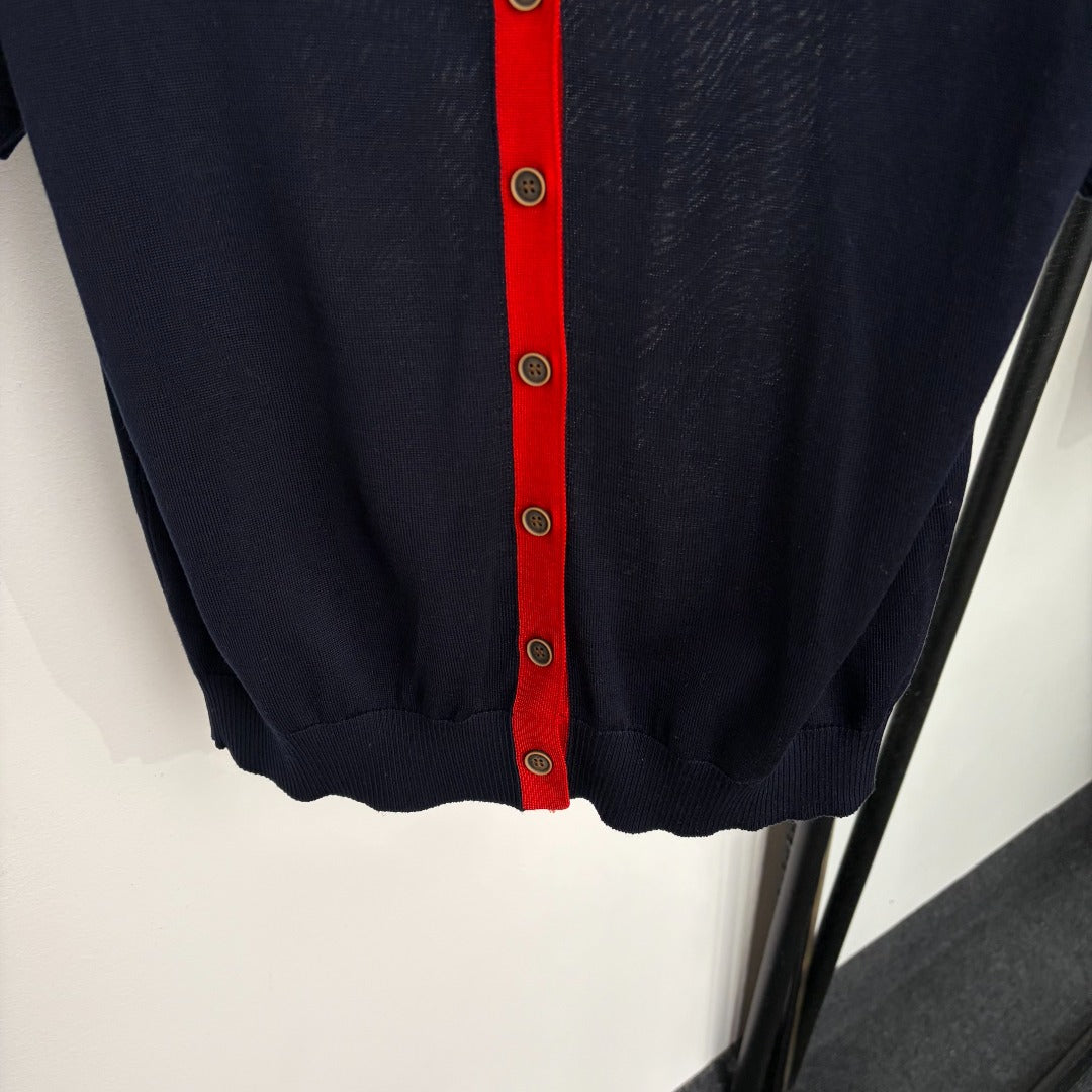 CHANEL 26S SHORT-SLEEVE KNIT TOP 1355