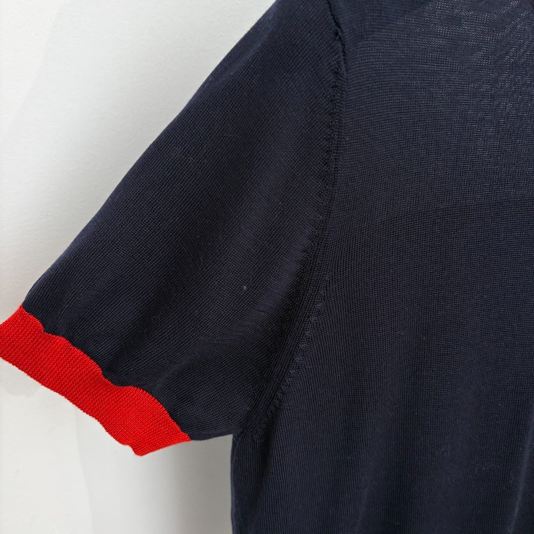 CHANEL 26S SHORT-SLEEVE KNIT TOP 1354