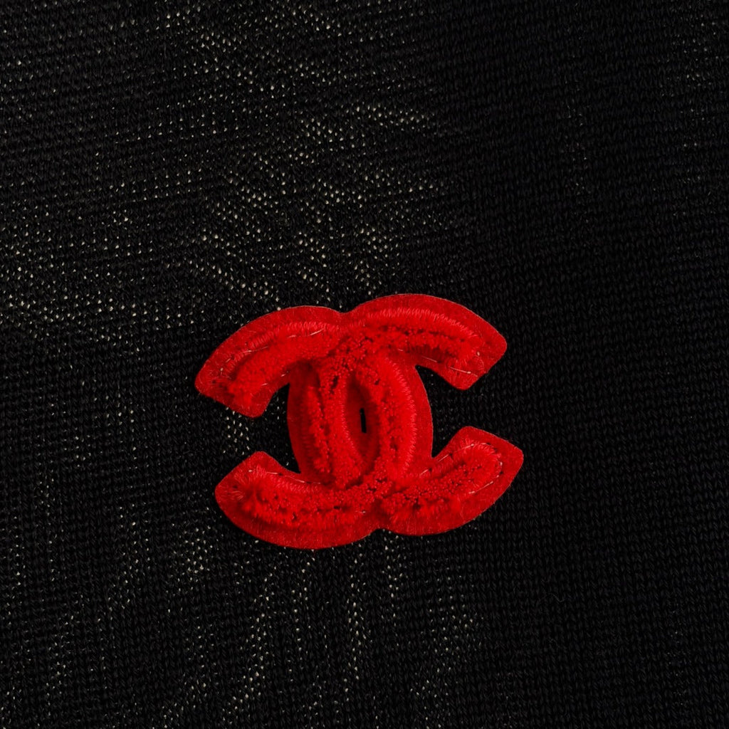 CHANEL 26S SHORT-SLEEVE KNIT TOP 1354