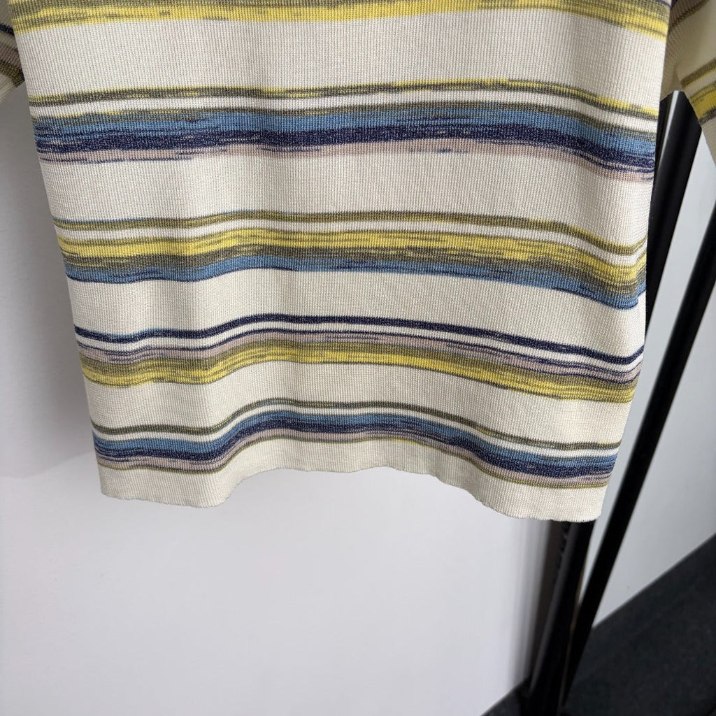 CHANEL 26S SHORT-SLEEVE KNIT TOP 1353