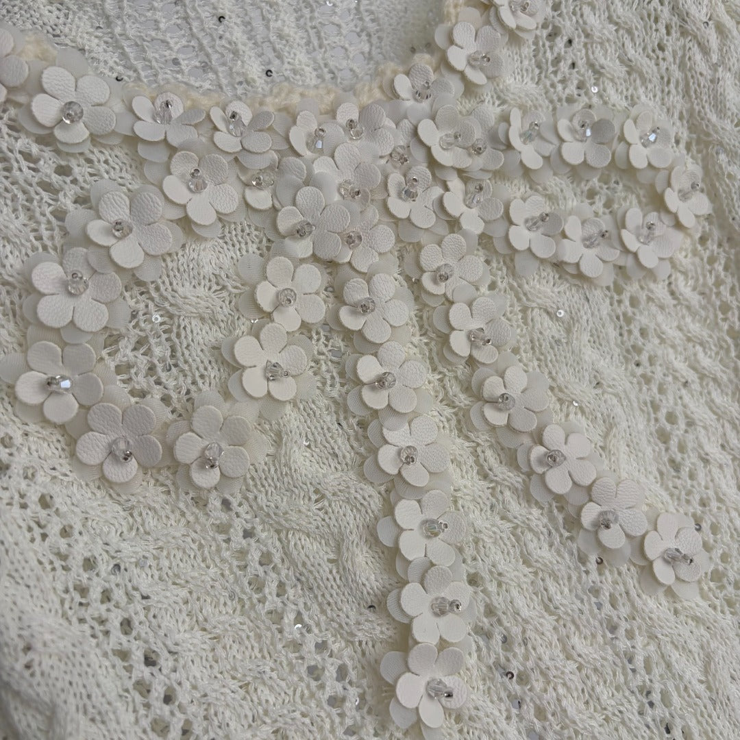 CHANEL 26S SHORT-SLEEVE KNIT TOP 1352