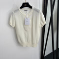 DIOR 26S SHORT-SLEEVE KNIT TOP 1392