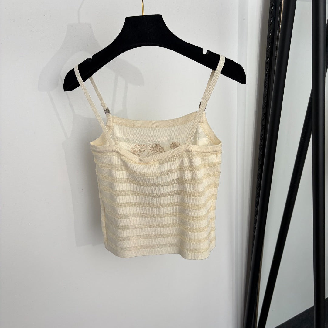 DIOR 26S KNIT CAMI TOP 1350