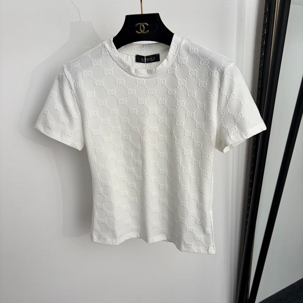 GUCCI 26S SHORT-SLEEVE T-SHIRT AND LEGGINGS SET 372
