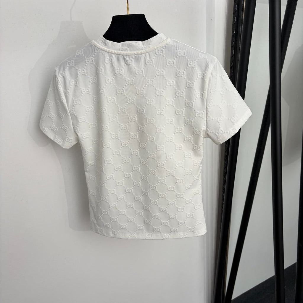 GUCCI 26S SHORT-SLEEVE T-SHIRT AND LEGGINGS SET 372