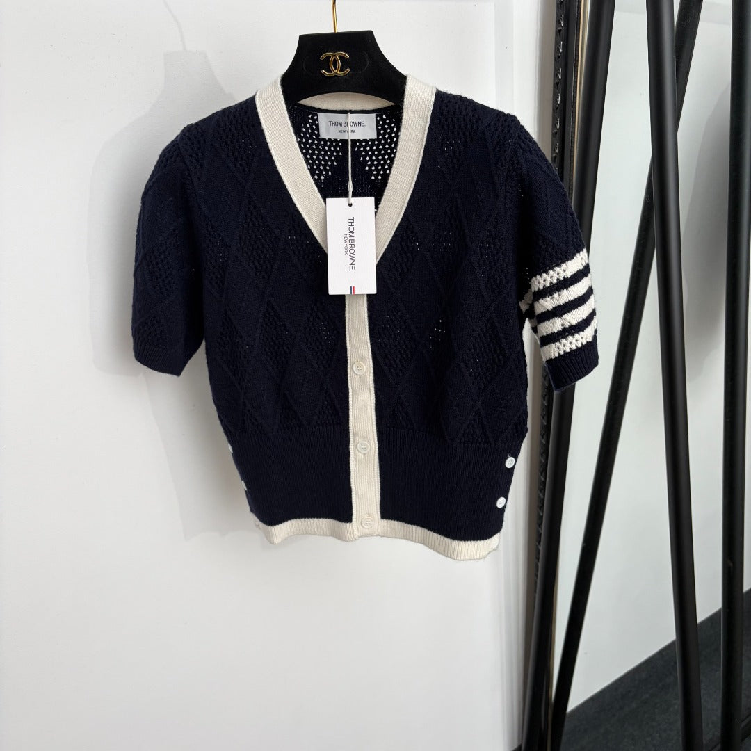 THOM 26S SHORT SLEEVE CARDIGAN STYLE 217