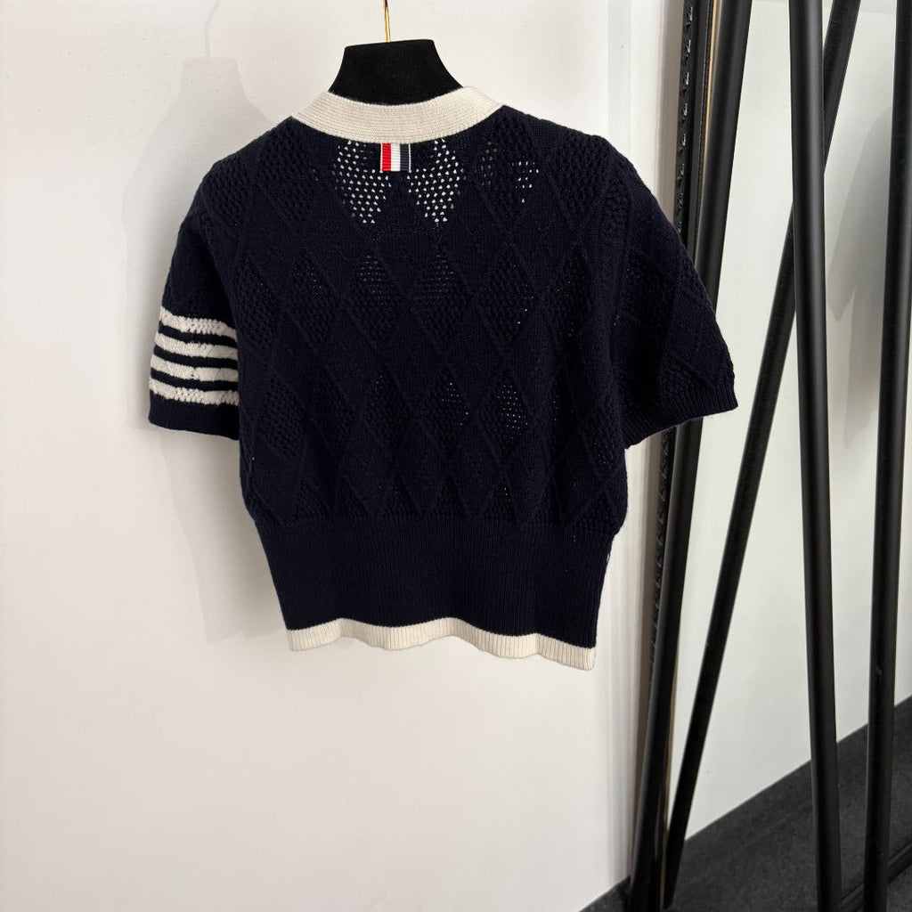 THOM 26S SHORT SLEEVE CARDIGAN STYLE 217