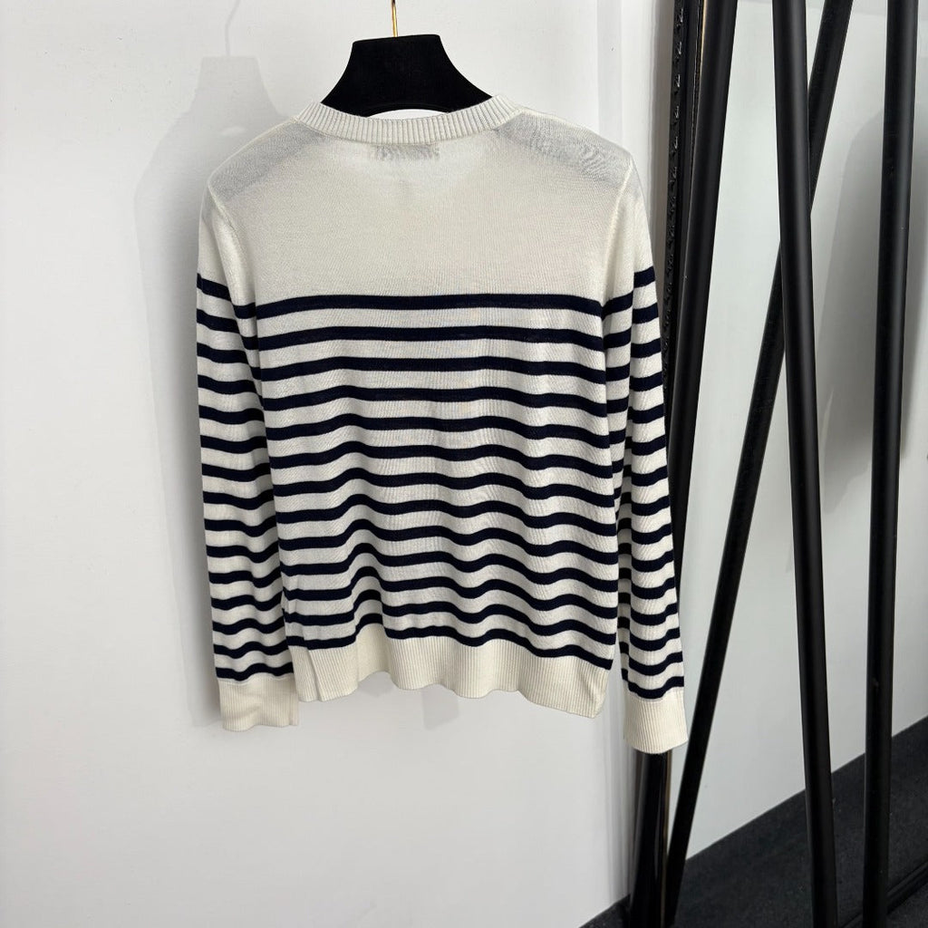 DIOR 26S LONG-SLEEVE KNIT SWEATER 1370