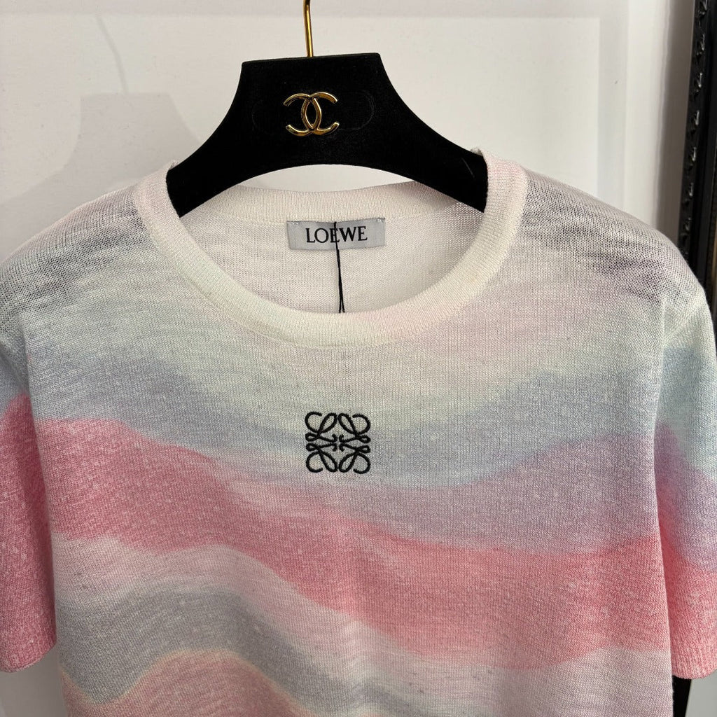 LOEWE 26S SHORT-SLEEVE KNITTED T-SHIRT 560