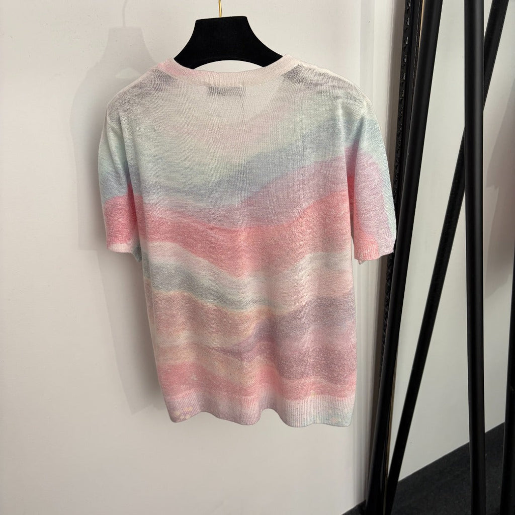 LOEWE 26S SHORT-SLEEVE KNITTED T-SHIRT 560