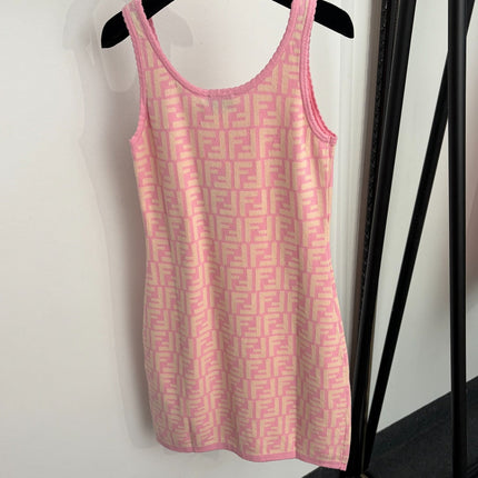 FENDI 26S KNIT CAMISOLE DRESS 258
