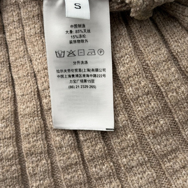 RALPH LAUREN 26S SHORT-SLEEVE BODYCON KNIT DRESS 687