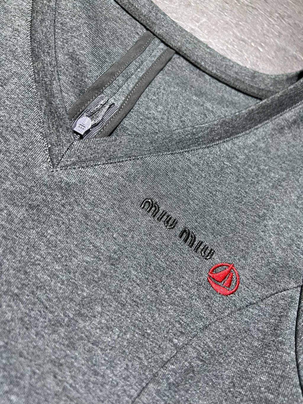 MIUMIU 26S V-NECK MINI DRESS 936