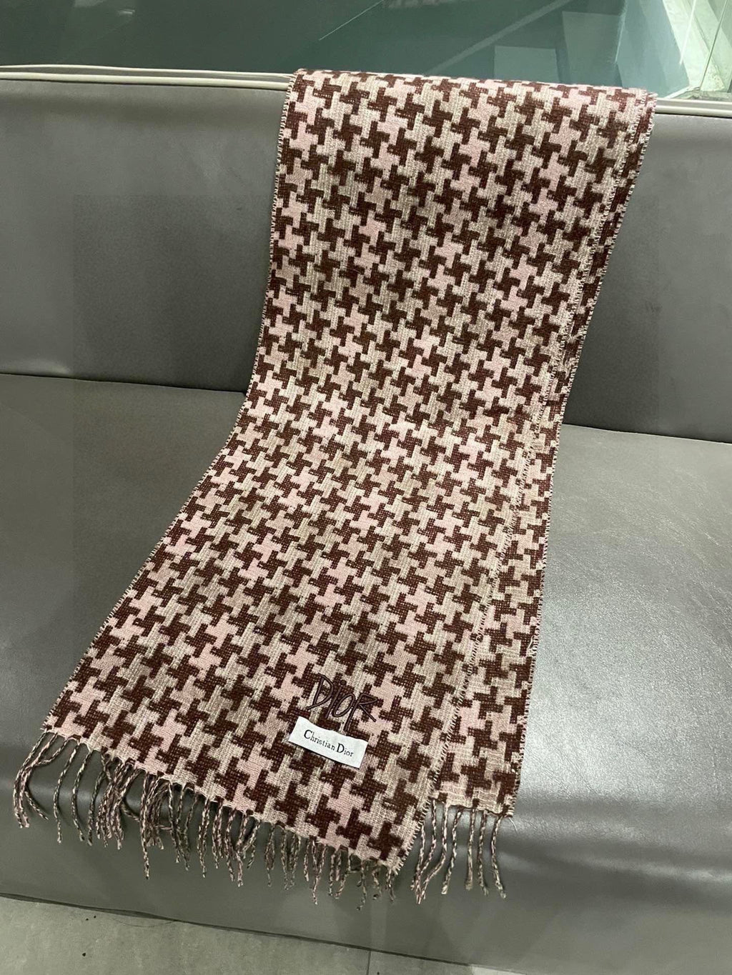 DIOR 26S SCARF 180CM IN CASHMERE 124305