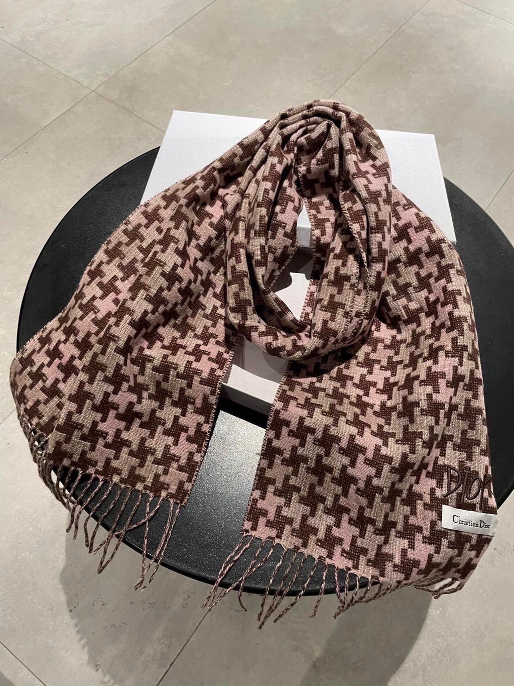 DIOR 26S SCARF 180CM IN CASHMERE 124305