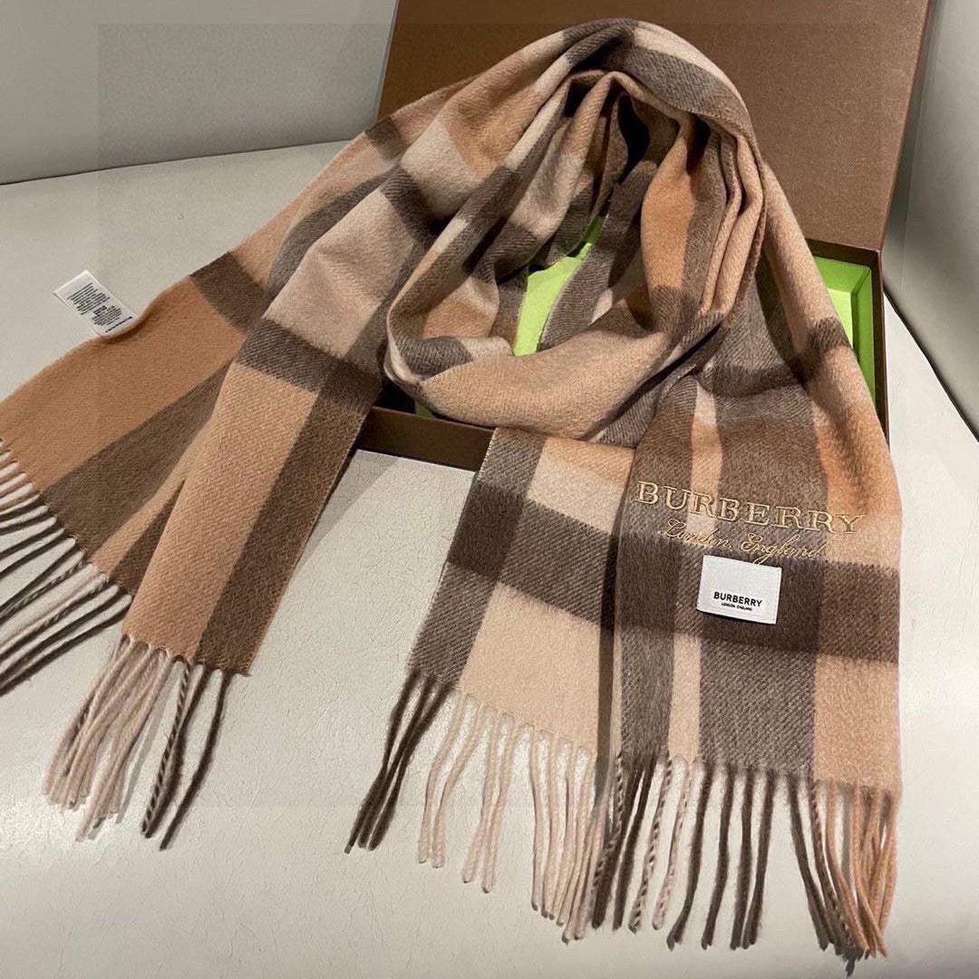 BURBERRY 26S SCARF 180CM IN CASHMERE 159011