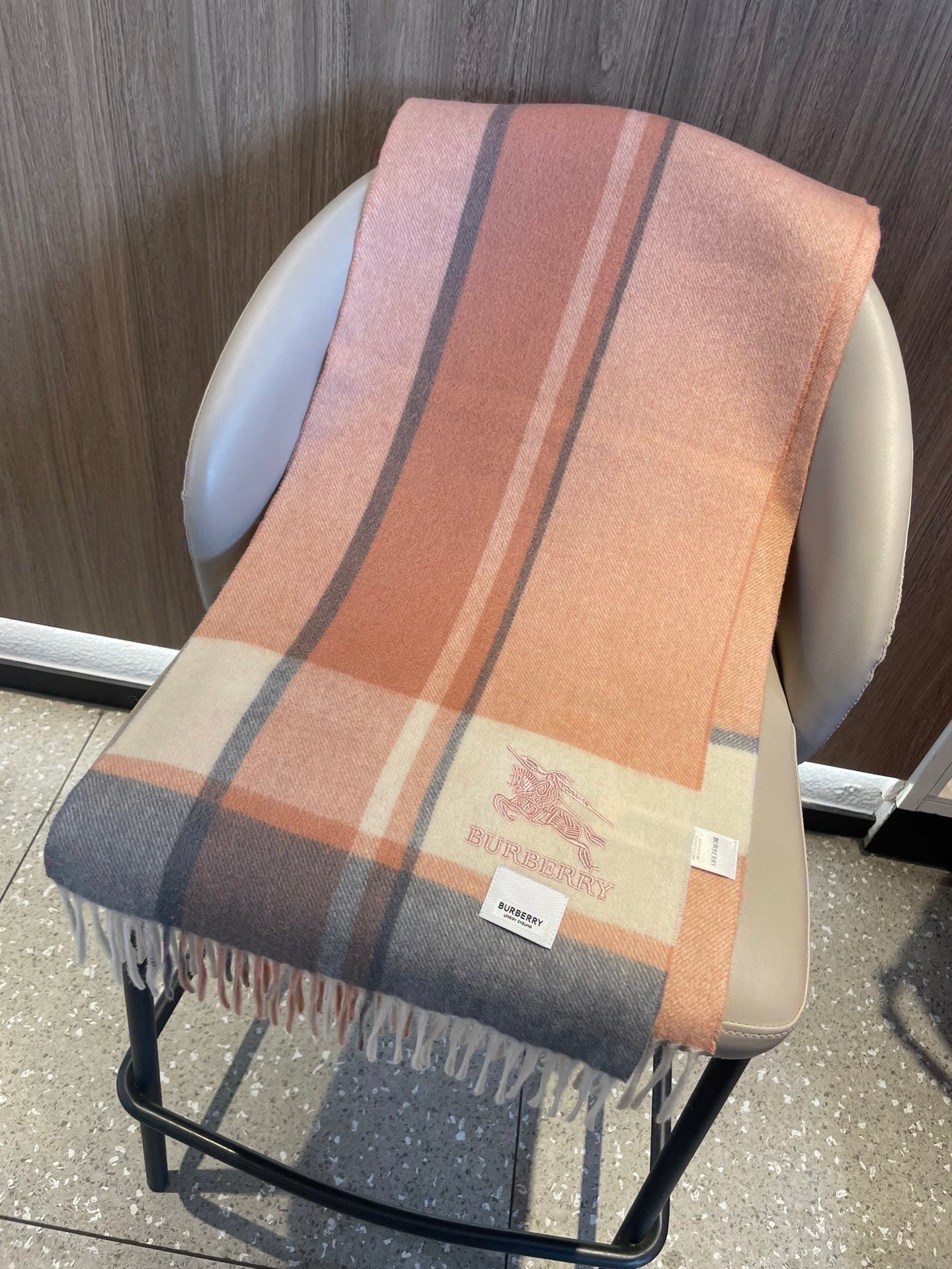 BURBERRY 26S SCARF 180CM IN CASHMERE 160446