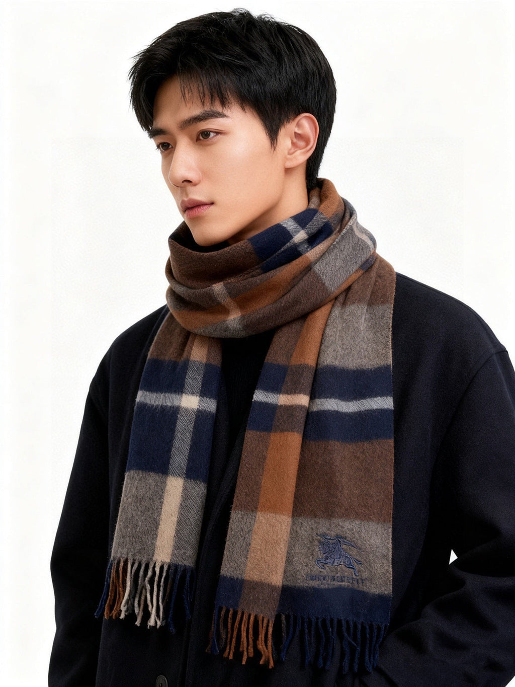 BURBERRY 26S SCARF 180CM IN CASHMERE 163815