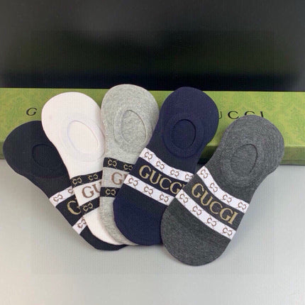 GUCCI 26S NO-SHOW SOCKS 314771 (1 BOX)