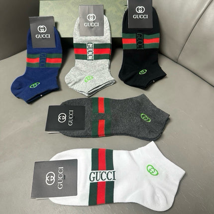 GUCCI 26S ANKLE SOCKS 405407 (1 BOX)