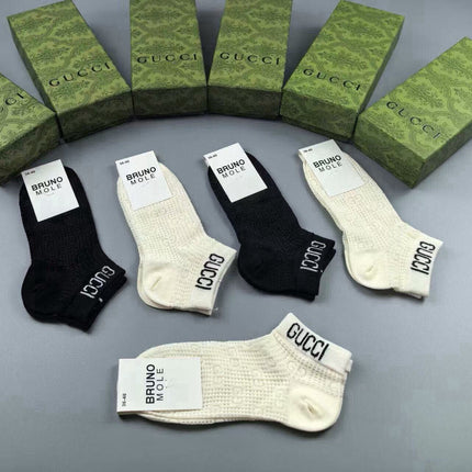 GUCCI 26S ANKLE SOCKS 408747 (1 BOX)