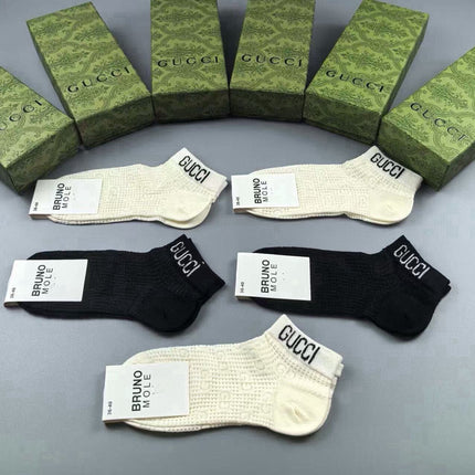 GUCCI 26S ANKLE SOCKS 408747 (1 BOX)