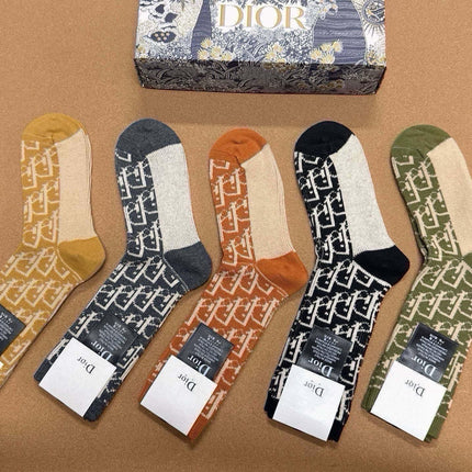 DIOR 26S CREW SOCKS 412447 (1 BOX)