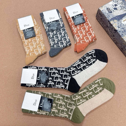 DIOR 26S CREW SOCKS 412447 (1 BOX)